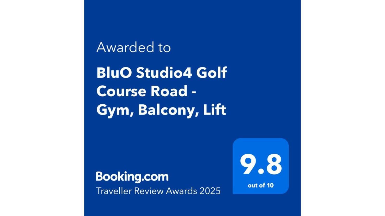 Bluo Studio4 Golf Course Road - Gym, Balcony, Lift Gurgáon Exteriér fotografie